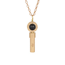 Load image into Gallery viewer, Matte Black Onyx Wish & Intention Necklace