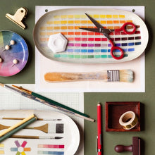 Load image into Gallery viewer, Nomenclatures of Color Graph Oval Tray