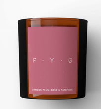 Load image into Gallery viewer, FYG Damson Plum, Rose & Patchouli Candle