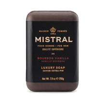 Load image into Gallery viewer, MISTRAL BAR SOAP BOURBON VANILLA