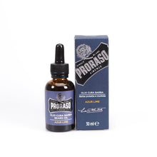 Load image into Gallery viewer, PRORASO BEARD OIL: AZUR LIME