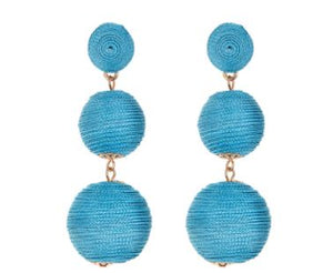 Wellington Earrings  Turquoise