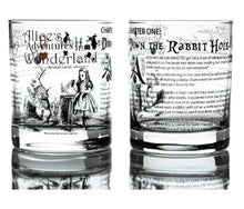 Load image into Gallery viewer, Alice in Wonderland Rocks Glass