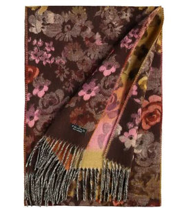 Early Bloom Oversized Scarf  Tiger's Eye