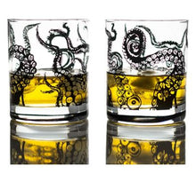 Load image into Gallery viewer, Octopus Cocktail Glass