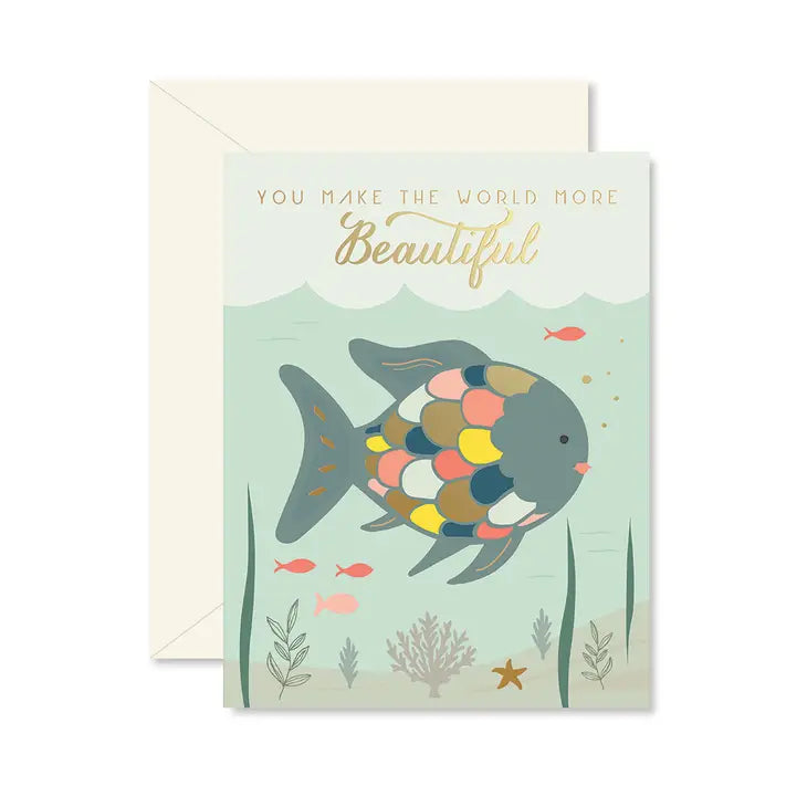 Rainbow Fish Greeting Card
