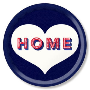 HOME In Heart Tray