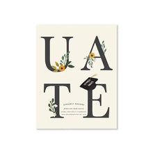 Load image into Gallery viewer, Grad Floral Greeting Card
