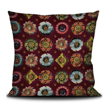 Load image into Gallery viewer, Voglio Rosettes Velvet Pillow
