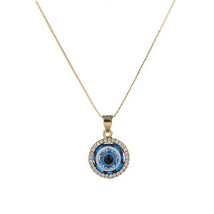 Alice Eye Pendant Necklace  (On Reorder!)