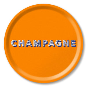 Champagne Tray  11 in Round  (On Reorder!)