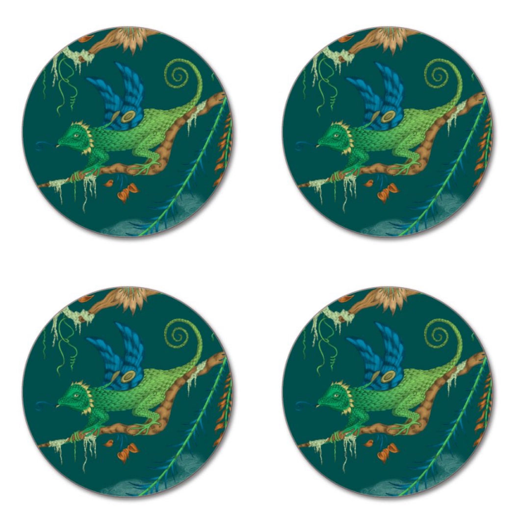 Quetzal Coaster Set