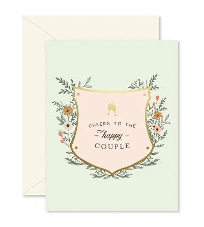 Happy Couple Wedding Greeting Card