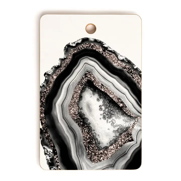 Agate Rose Gold Cutting Board