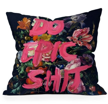 EPIC Floral Pillow