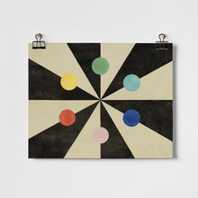 Load image into Gallery viewer, Benson's Colour Hexagon Fine Art Print
