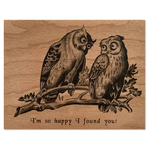 Happy I Found You Greeting Card