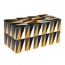 Load image into Gallery viewer, Resin Inlay Box  SM Tobacco Grey Black
