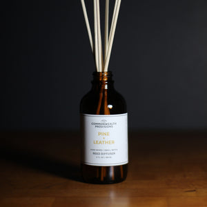 Reed Diffuser - Pine + Leather
