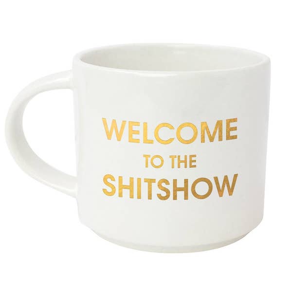 Welcome to the Shitshow Stackable Mug