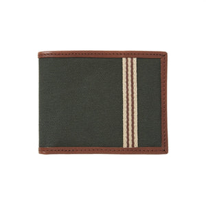 Billfold Wallet Canvas Hunter Green