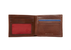 Billfold Wallet Microfiber Brown