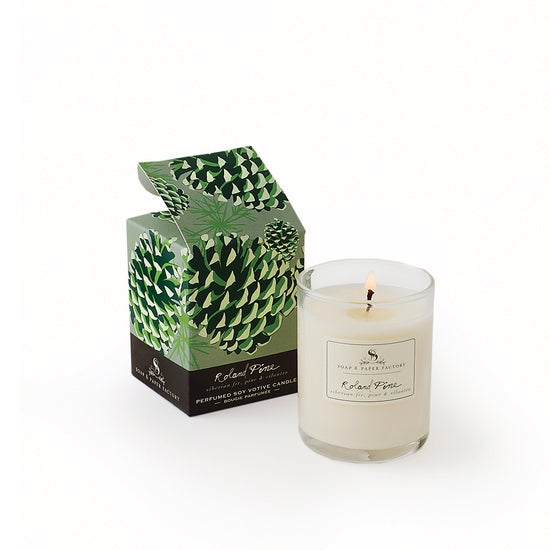 Roland Pine Small Votive Soy Candle