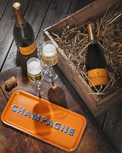 Champagne Tray  Orange   (On Reorder!)