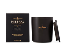 Load image into Gallery viewer, MISTRAL Candle Black Amber
