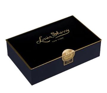 Louis Sherry Chocolate Tin  Mason's Black