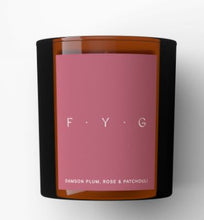 Load image into Gallery viewer, FYG Damson Plum, Rose &amp; Patchouli Candle
