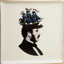 Load image into Gallery viewer, Captain Porcelain Trinket Tray
