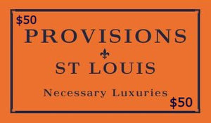 PROVISIONS ST. LOUIS  Online Gift Card