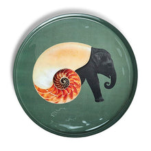 Load image into Gallery viewer, Shellephant Round Tray
