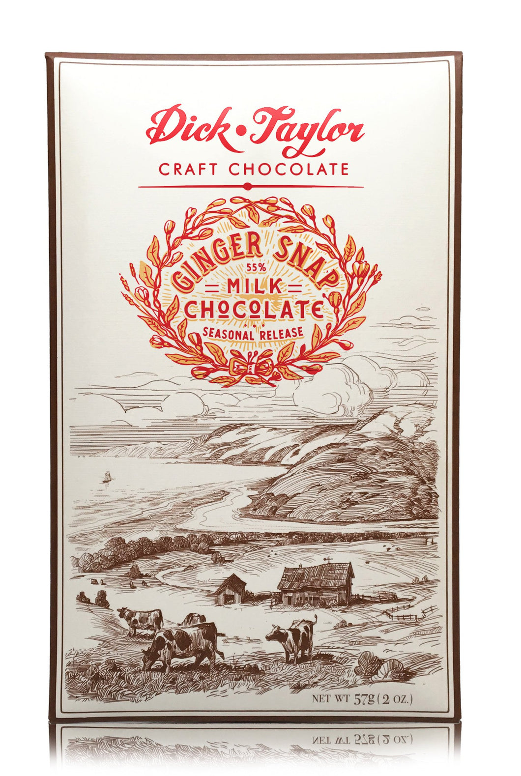 Dick Taylor Ginger Snap Milk Chocolate Bar