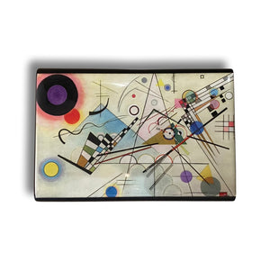 Kandinsky Abstract Wooden Matchbox