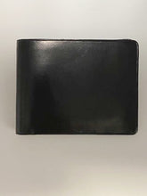 Load image into Gallery viewer, Cuoio Leather Bifold Wallet  Black
