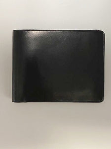 Cuoio Leather Bifold Wallet  Black