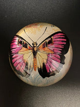 Load image into Gallery viewer, Pink Butterfly Paperweight
