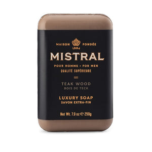 MISTRAL BAR SOAP TEAKWOOD