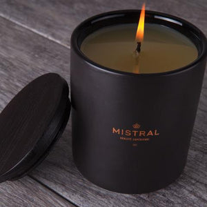 MISTRAL Candle Black Amber