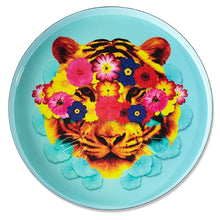 Load image into Gallery viewer, Masked Tiger Round Tray

