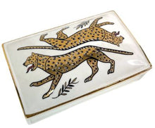 Load image into Gallery viewer, Duo Leopard Ceramic Box
