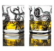Load image into Gallery viewer, Octopus Cocktail Glass
