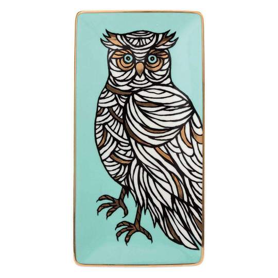 PATCH NYC Owl Porcelain Tray