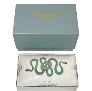 Serpent Porcelain Box