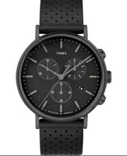 Load image into Gallery viewer, Fairfield Chronograph 41mm Leather Strap Watch
