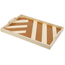 Load image into Gallery viewer, OLIVE STRIPE SERVING TRAY
